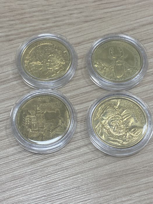 Monety GN z 1997 r. Komplet 4 sztuki