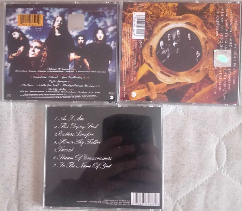 scorpions/Dream Theater płyty cd