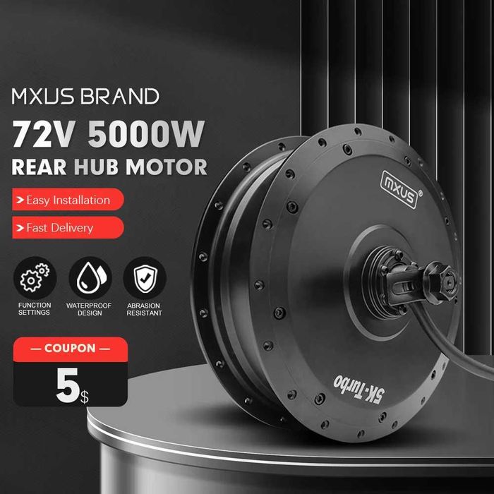 ПРЯМОПРИВОДНЫЕ беcщёточные и РЕДУКТОРНЫЕ Моторы MXUS велосипед Фетбайк