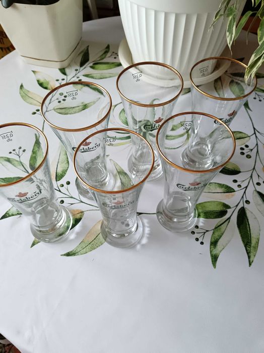 Szklanki Carlsberg - Nowe, kolekcjonerskie