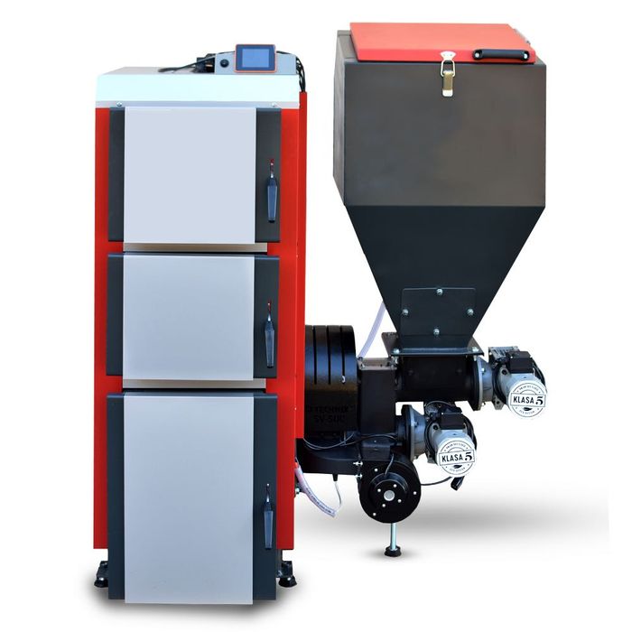 Kotły Kocioł Piec TECHNIX PELL LUX 30 kW na pellet - PRODUCENT