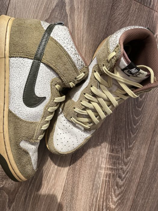 Високі кеди , кросівки Nike DUNK HI RETRO RE-RAW оригінал  2021
