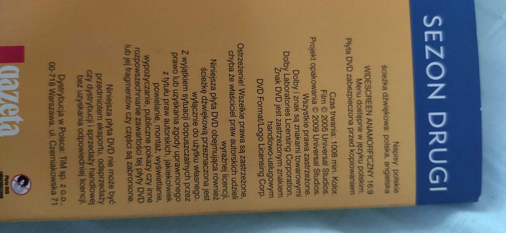 Dr House 2 sezony na DVD. Nowe płyty.