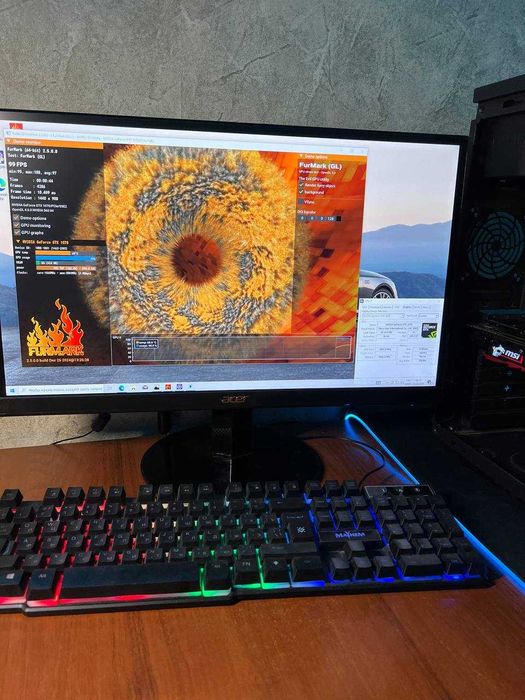 Игровой ПК GTX 1070 TI Компьютер INTEL i5 Стационарный блок 32GB ОЗУ