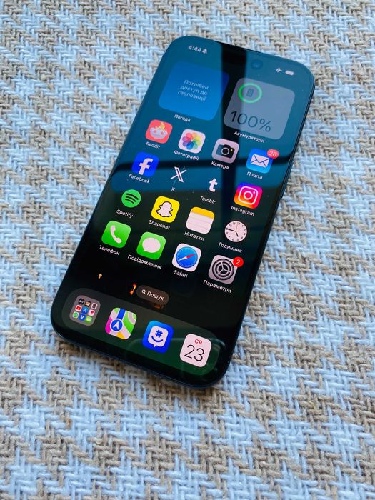 IPHONE 15 PRO 128Gb Blue Titanium NEVERLOCK ICloud ( 24954)