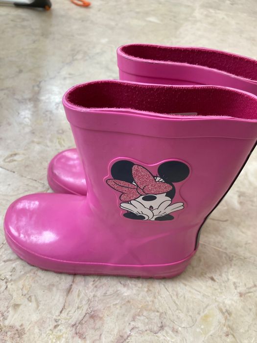 Galochas menina rosa da Minnie 27