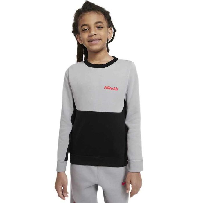 NIKE AIR CREW Nowa Bluza Dziecięca 5-7 Lat Bawełna Oryginalna 100%