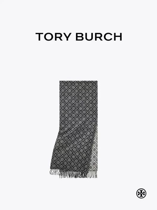 TORY BURCH ШАРФ двусторонній