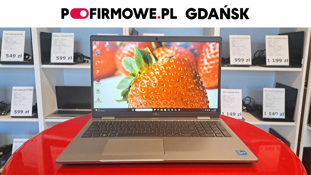 Nowy Dell Latitude 5520 15" i5-11GEN 16GB 256SSD NVME SIM LTE Win11 Open BOX Faktura Gwarancja