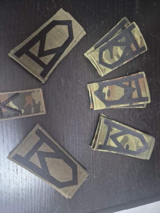 Pagony sierżant sztabowy zestaw