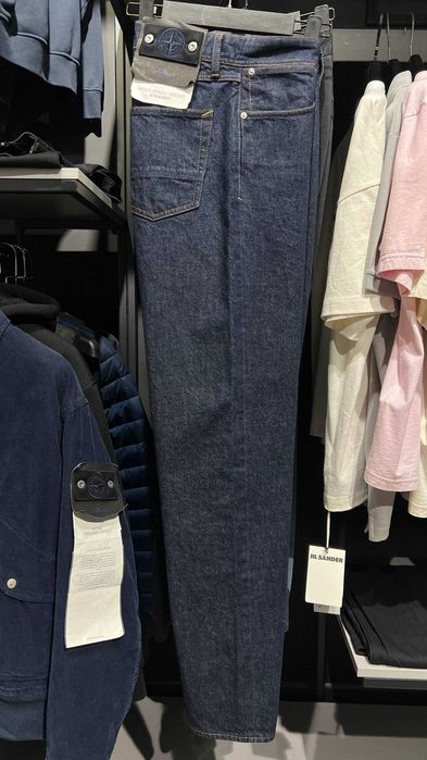 Джинси Stone Island Indigo Denim Rinsed Straight | W33 | Нові з бірками