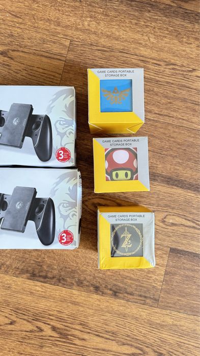 Набір аксесуарів для Nintendo Switch SilverCrest + кейси для картриджів оптом лот опт