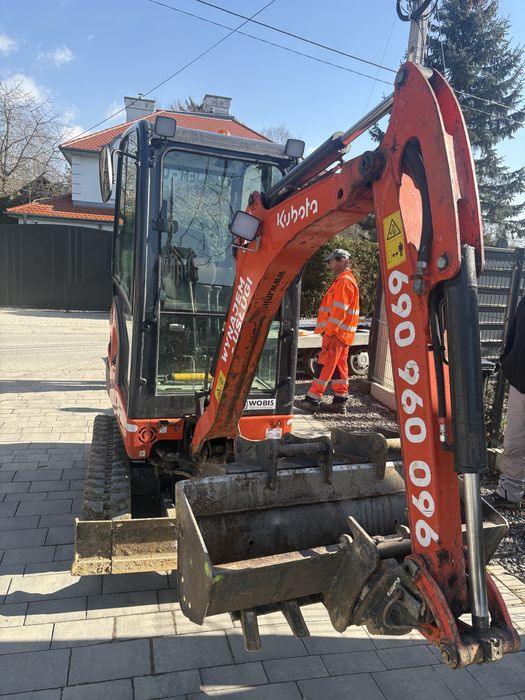 Minikoparka, Koparka, Wynajem, Wypożyczalnia koparki