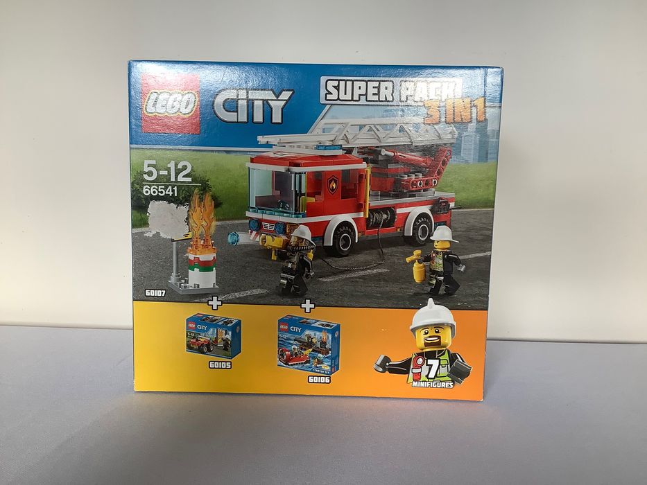 Nowe Lego : 66541 City Fire Value Pack