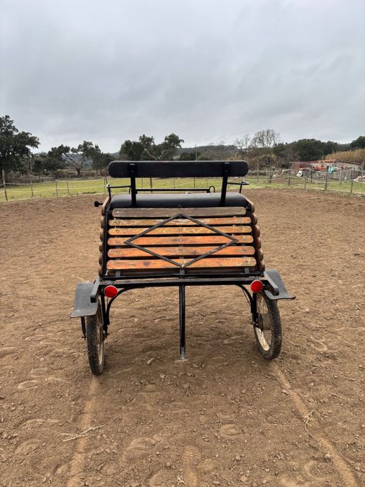 Charrete para cavalo