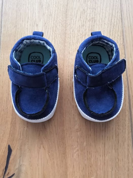 Buty buciki niemowlęce dla chłopca w rozm. 17 Cool club