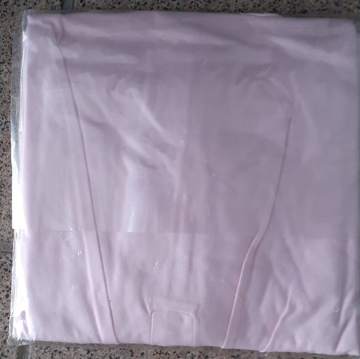 Camisa de noite rosa XXL 100% Algodão - NOVA