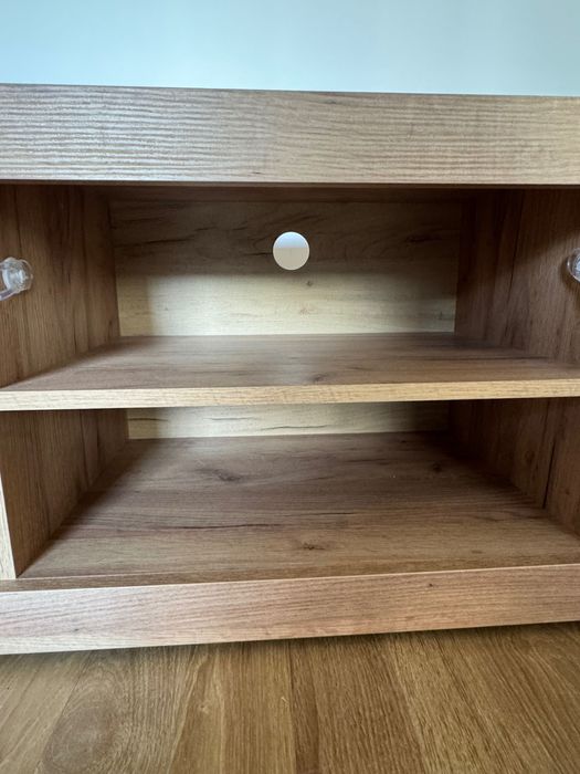 Móvel TV LINTRUP 2 portas cor carvalho selvagem natural