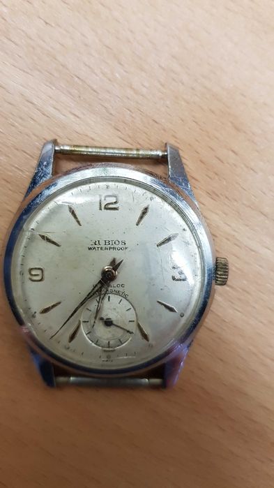 Rzadki zegarek wojskowy *Rubios*