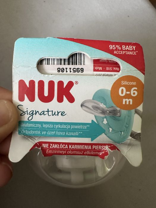 Smoczki NUK 0-6 miesiecy