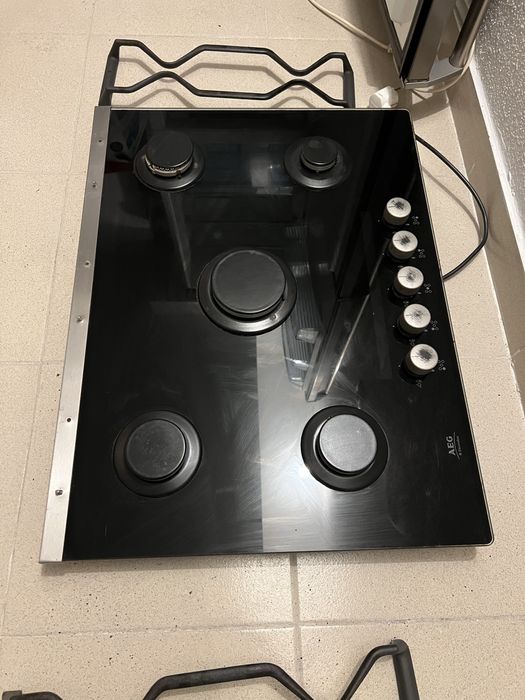 Placa de fogão a gás AEG Electrolux