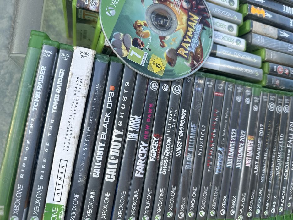 Gry Xbox 360 kinect one S X Series fifa lego rayman minecraft call of