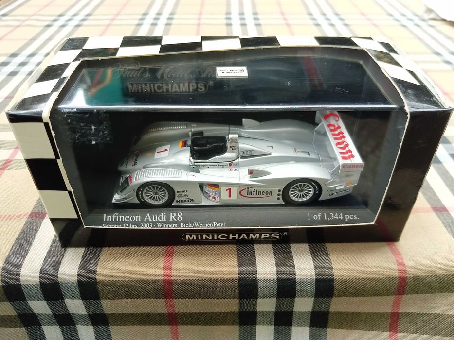 1/43 Audi R8 Infineon 12h Sebring 2003 - Biela/Werner/ Peter