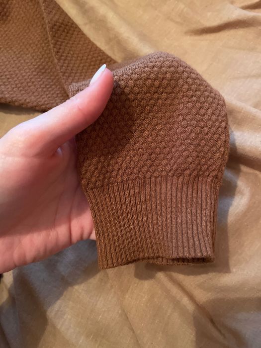 Чоловічий коричневий светр М