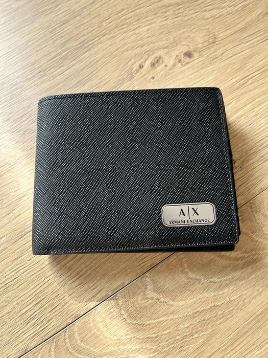 Porfel skórzany Armani Exchange