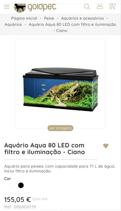 Aquario (Aquarium 80 Led) CIANO