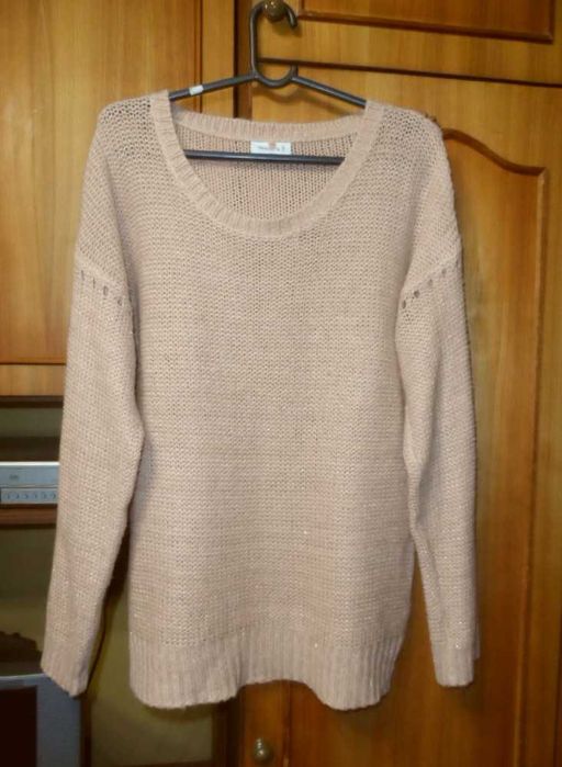 Женский свитер Yessica вязаный свободный джемпер L размер