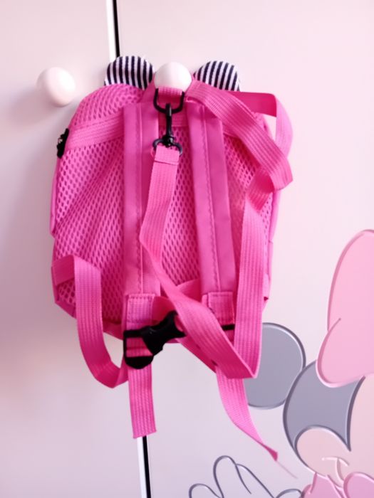 Plecsk z misiem dla dziewczynek.