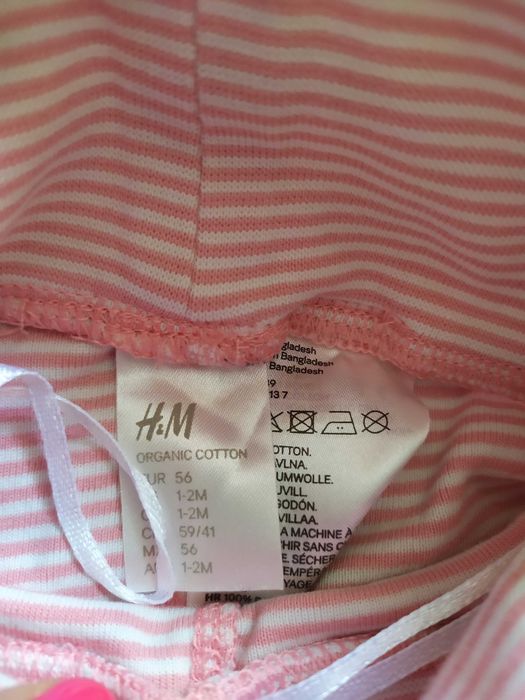 Spodnie dziewczęce niemowlęce H&M cool club