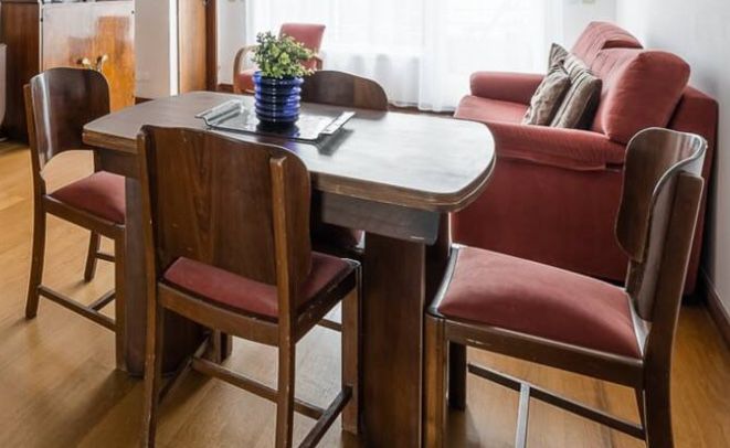 Art Deco mesa original  extensivel