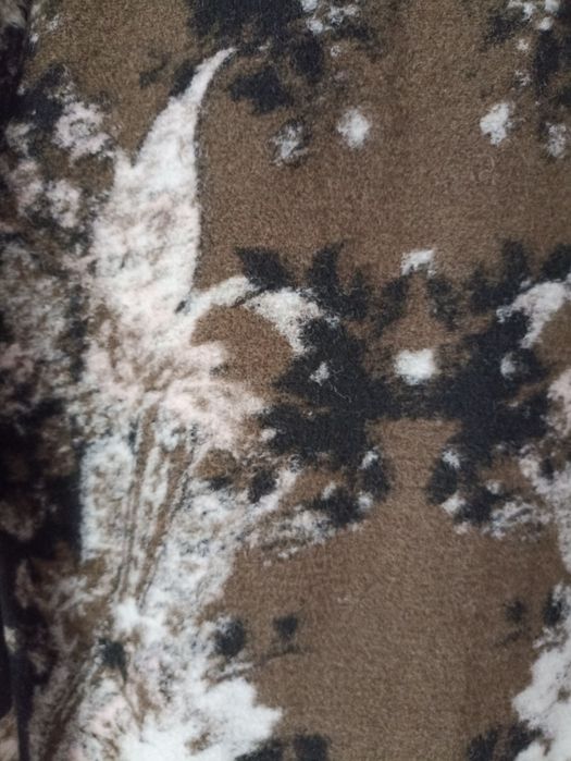 Casaco de lã Escorpion cinza e verde mesclados XL