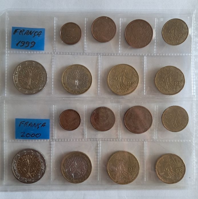 Set Moedas Circuladas - Anos 1999_2000_2001_2002