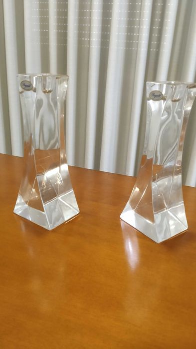 Peças de decoração em Cristal