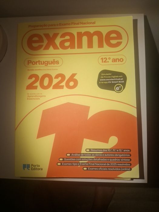 Preparação Exame - 12° Ano Português/ Matemáticaa