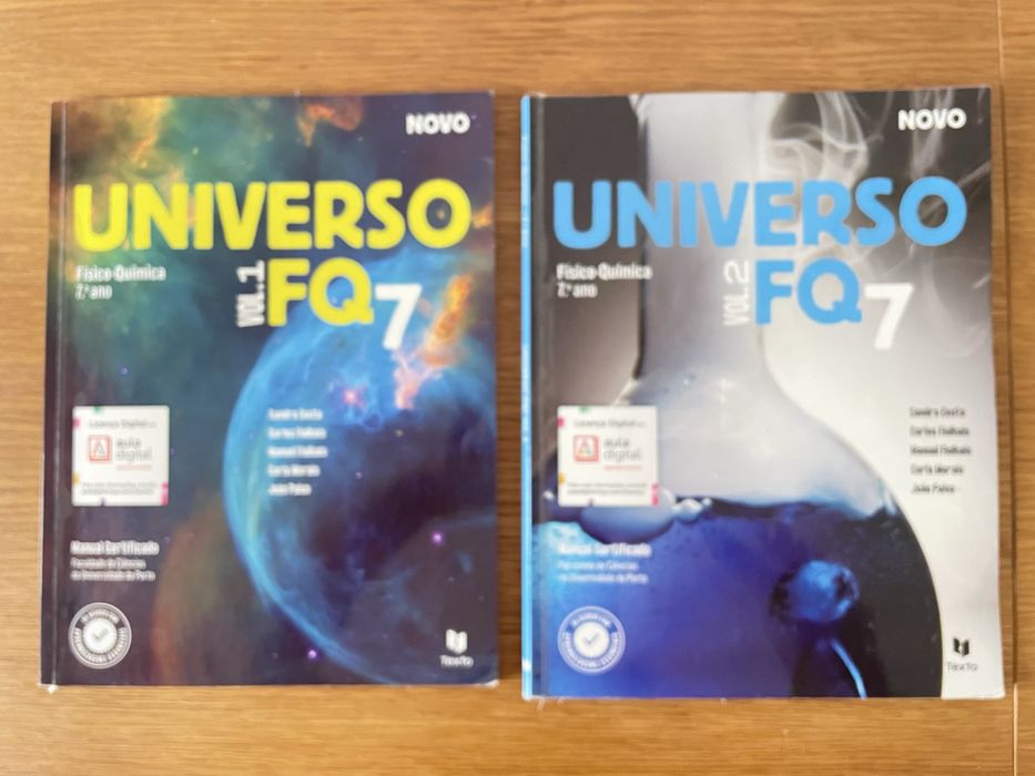 Novo Universo FQ 7 - Manual de Fisico Quimica do 7. Ano (Vol. 1 e Vol. 2)