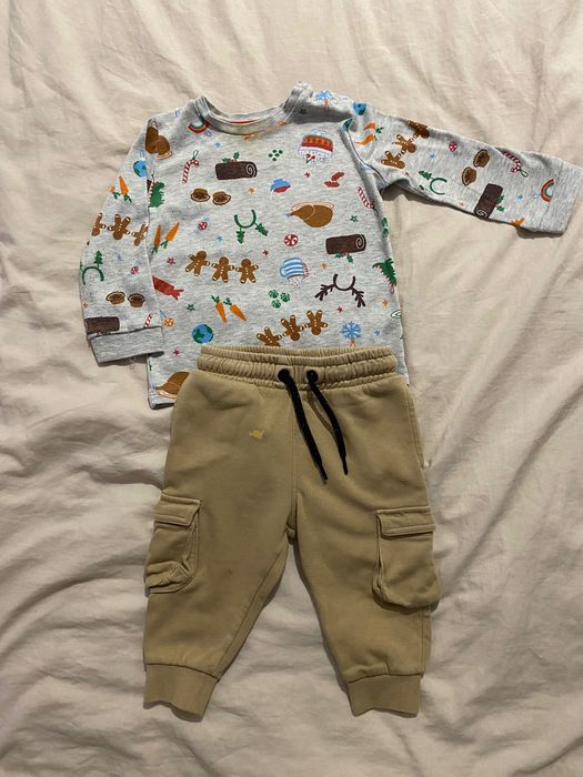 Костюм для хлопчика, речі для дому 9-12 міс, розмір 80