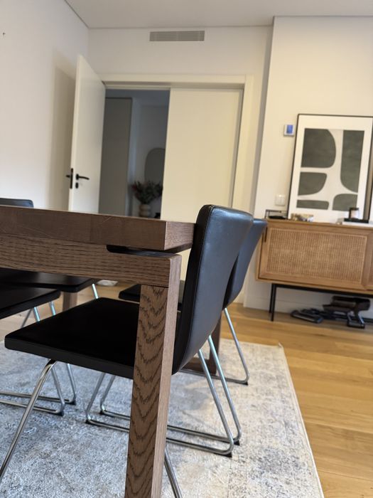 Mesa jantar MÖRBYLANGA 140x85 cm