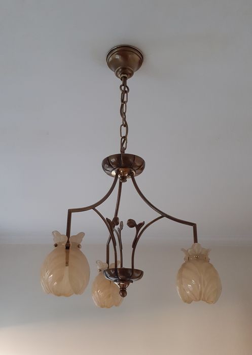 Candeeiro com 3 braços