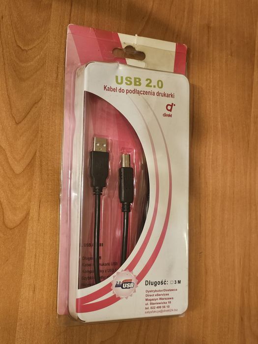 Kabel do podłączenia drukarki USB 2.0