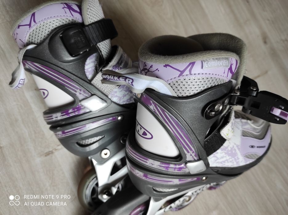 Super rolki dziewczęce Worker, r.31-34.