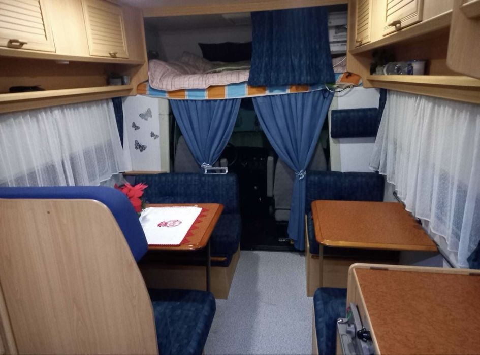 Autocaravana Fiat Ducato 2.5 (Capucine + Beliche + 2 mesas) Ar Condicionado