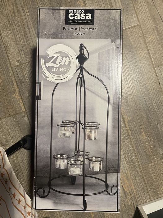 NOVO Porta velas 31*56 cm
