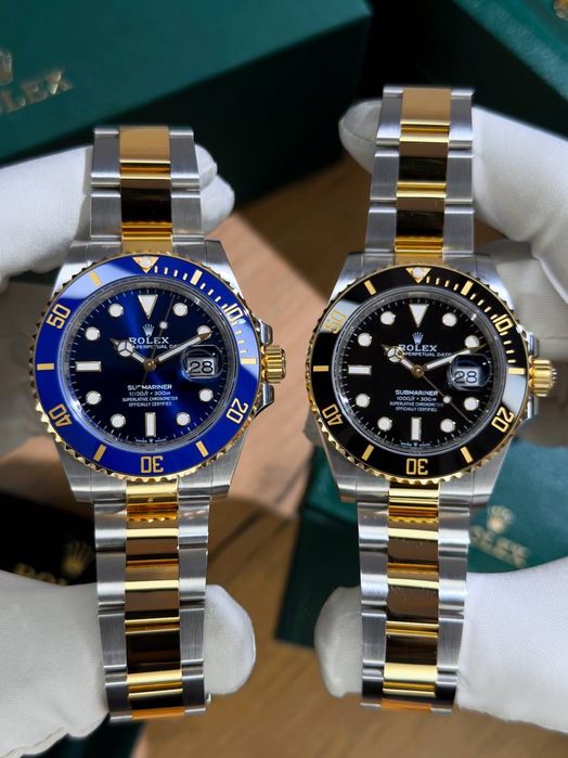 NEW! бі-колорні Rolex Submariner Date!