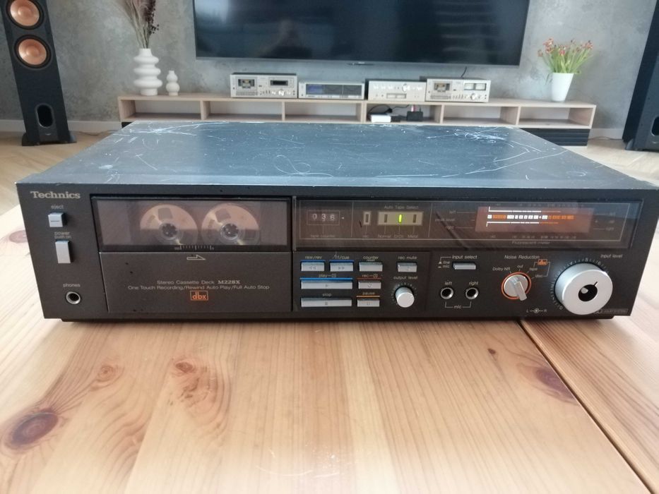 Deck Technics M228X Made in JAPAN, DBX