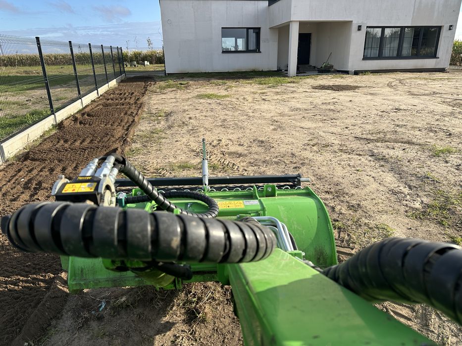 Usługi ładowarką/Glebogryzarka separacyjna/Odśnieżanie