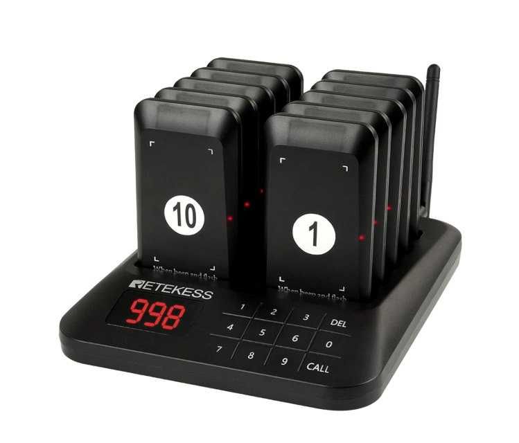 Sistema de Chamadas para Restaurantes (discos)